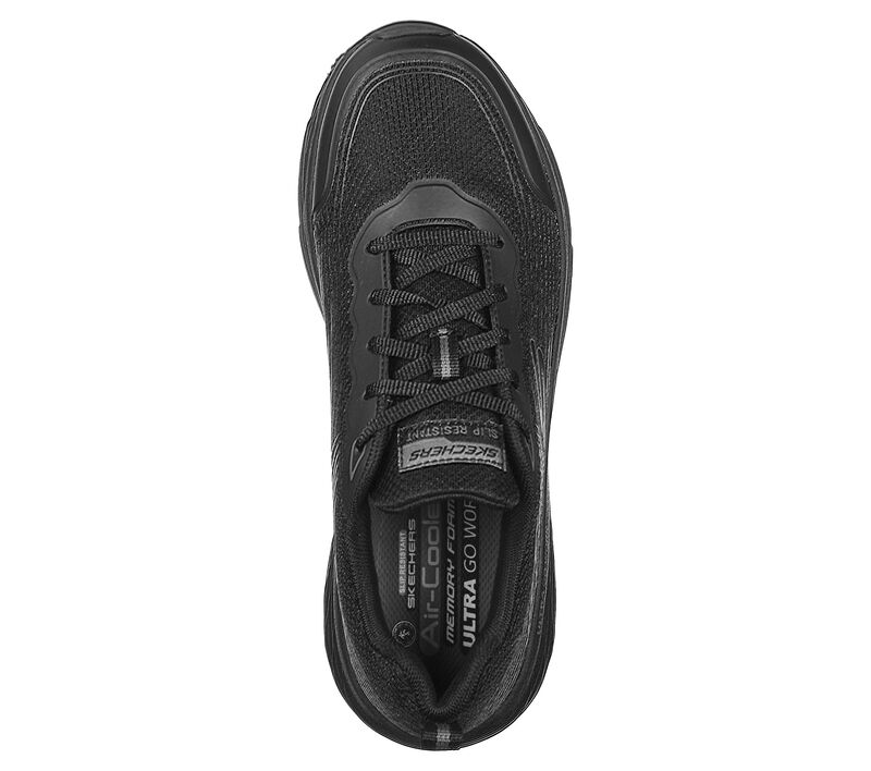 Pánské Pracovní Obuv Skechers Pracovní Relaxed Fit: Max Cushioning Elite SR - Rytas Černé | CZ.200021 BLK